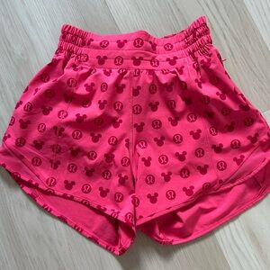 Disney Pink Lululemon shorts
